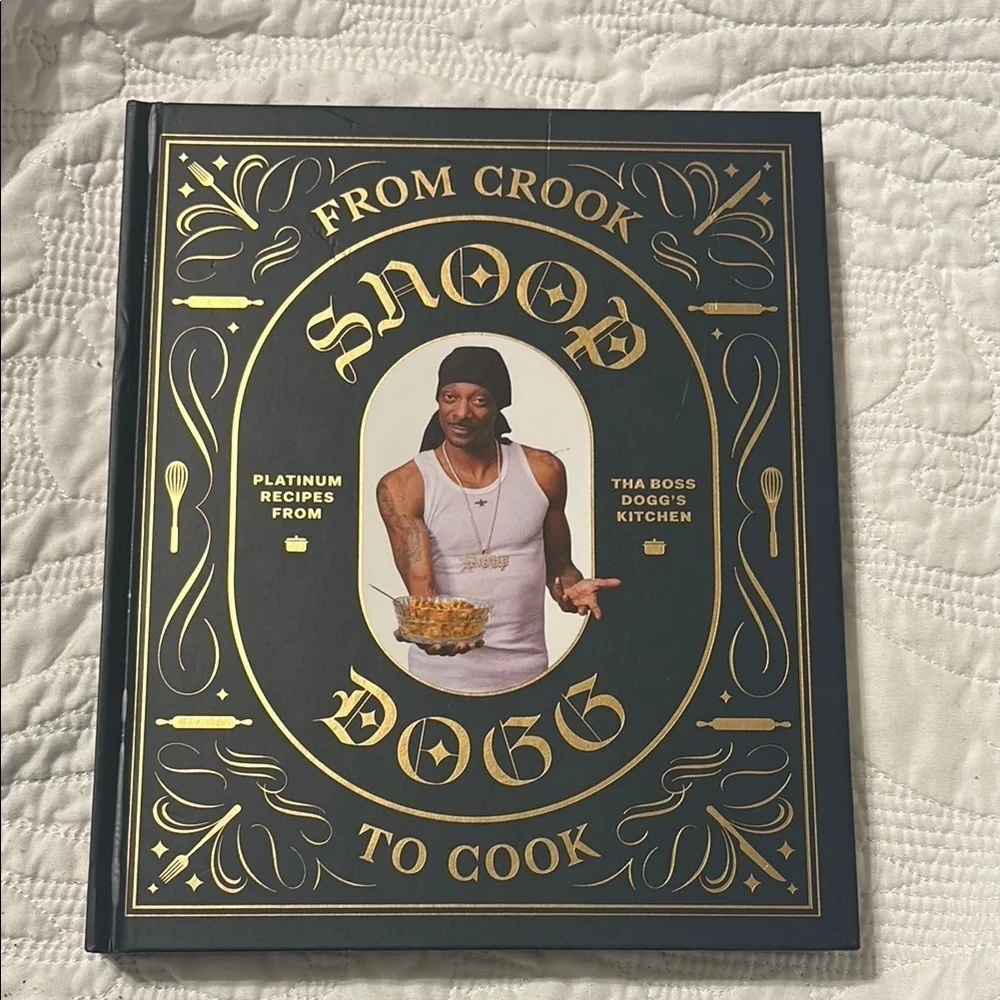 Snoop Dogg From Crook to Cook platinum recipes Tha Boss Dogg’s kitchen cookbook